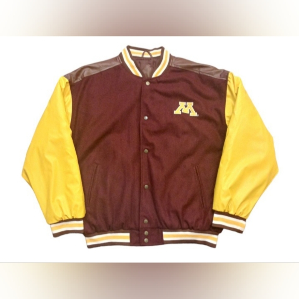 Vintage University of Minnesota "Golden Golphers" Varsity Letterman Jacket